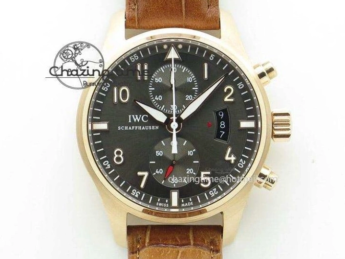 MIROTIME 0124 Affordable Big Pilot IW329703 M+F 1:1 Best Edition Black Dial on Black Nylon Strap MY 7004